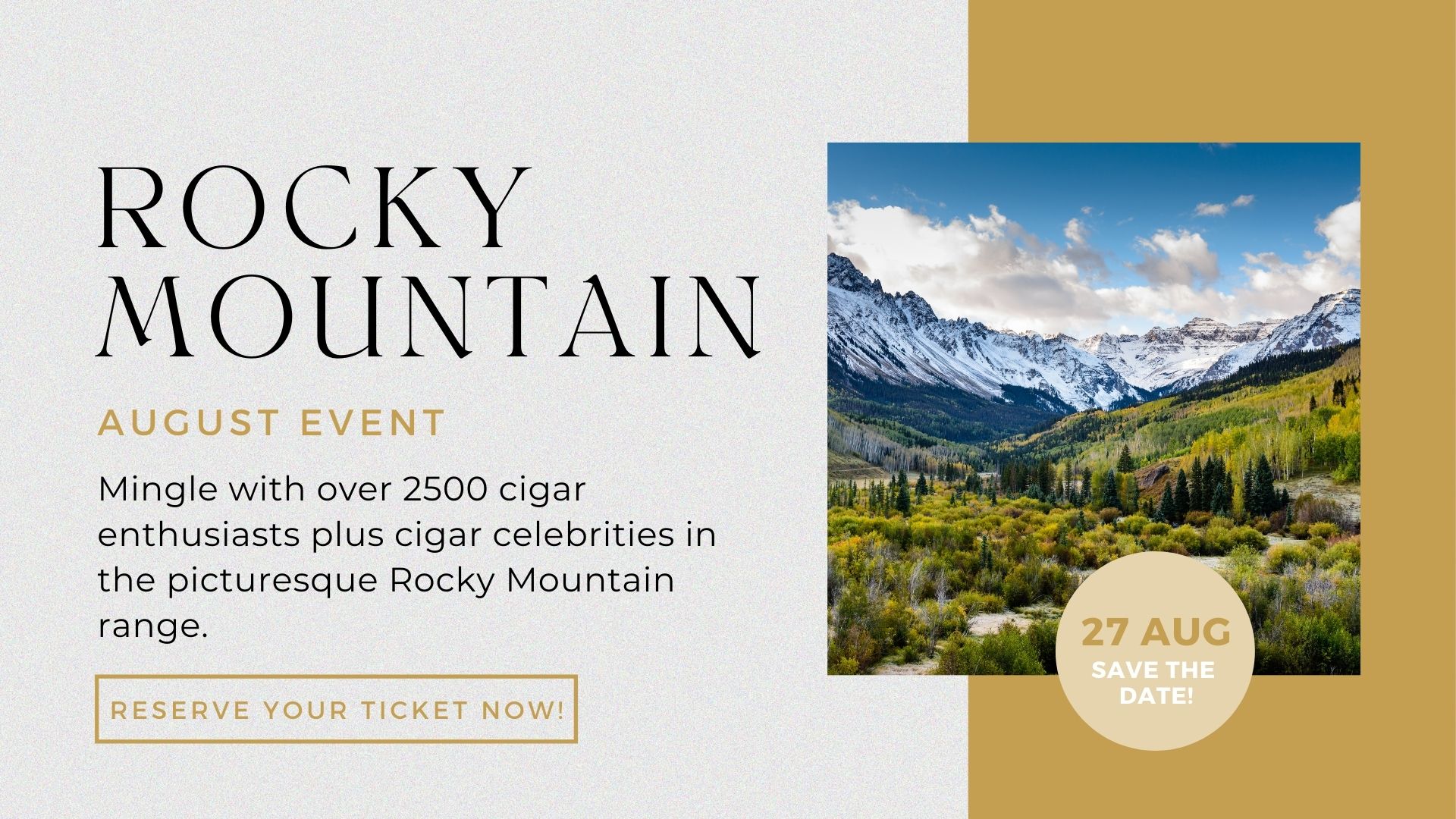The Rocky Mountain Cigar Festival